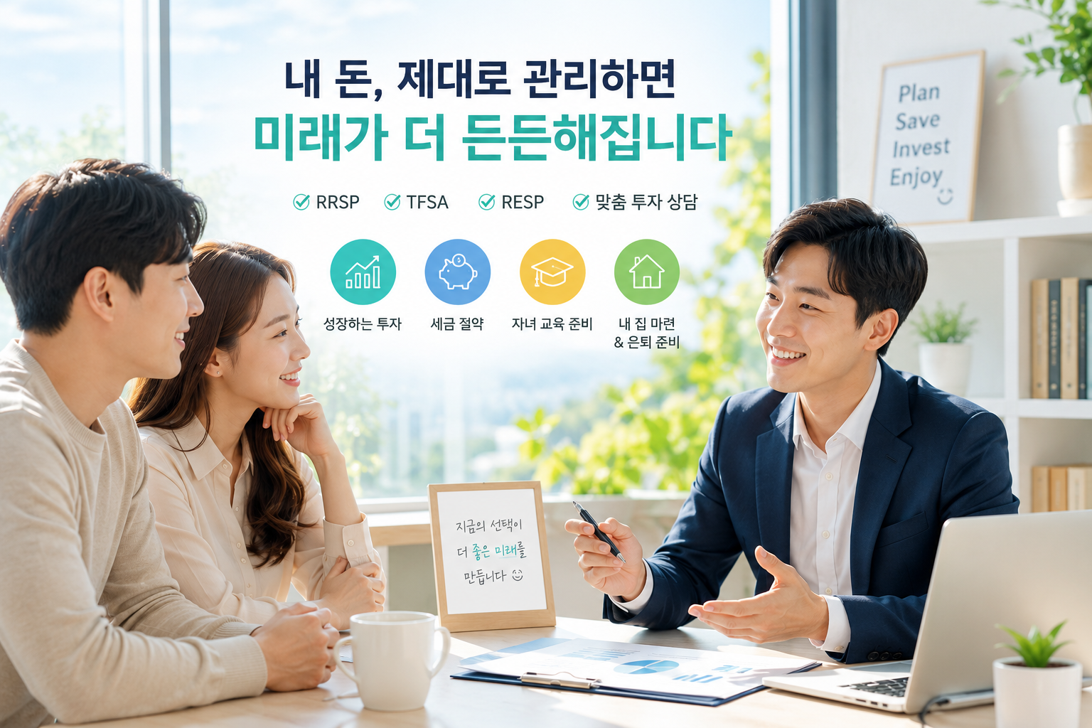 은행 투자계좌 vs 어드바이저: 캐나다에서는 무엇을 비교해야 할까?