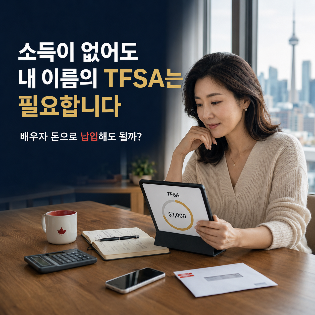 캐나다 이민 주부의 TFSA: 소득이 없어도 배우자 돈으로 납입할 수 있을까?