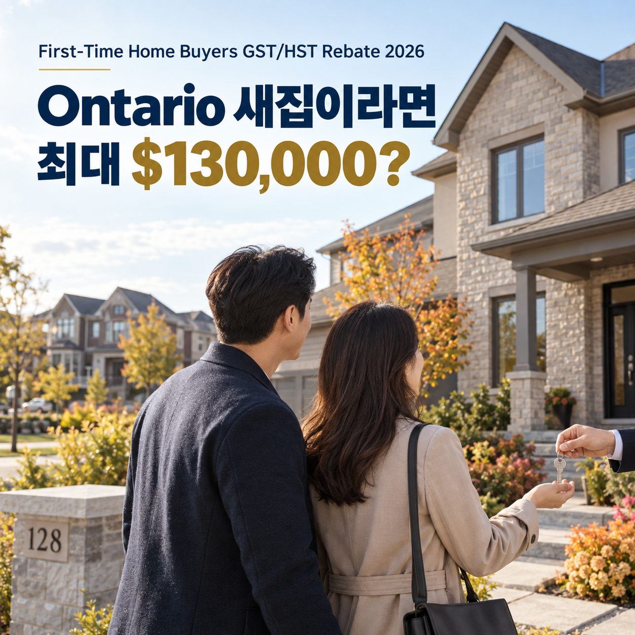 First-Time Home Buyers GST/HST Rebate 2026: Ontario 새집이라면 최대 $130,000 받을 수 있을까?