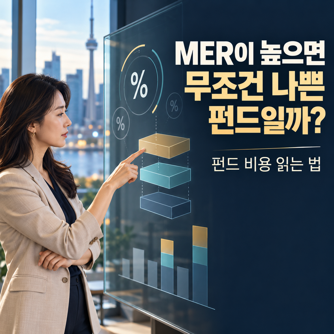 MER이 높으면 무조건 나쁜 펀드일까? 캐나다 투자자가 펀드 비용을 읽는 방법