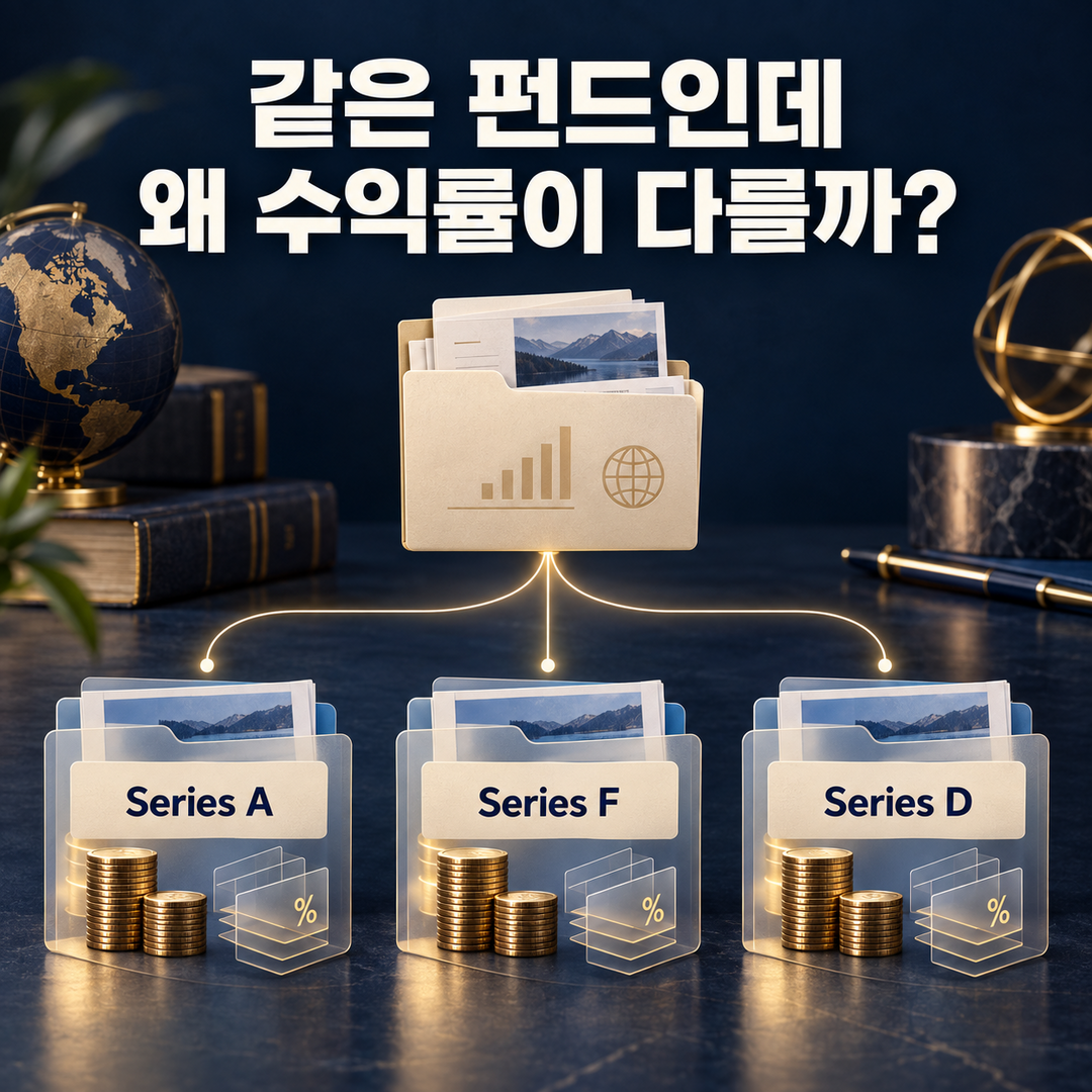 같은 펀드인데 왜 수익률이 다를까? Series A·F·D의 차이